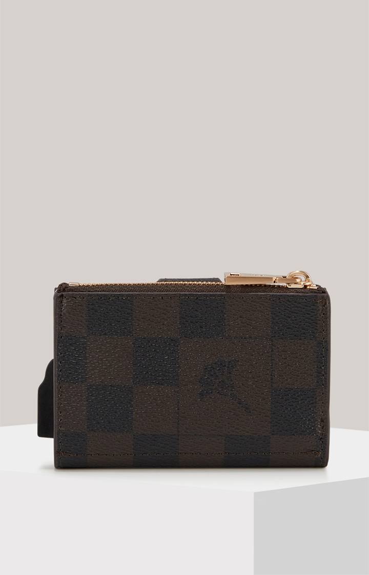 Joop Karten-Etui Cortina Piazza C-Four in Dunkelbraun Zeitbegrenzte Promotion