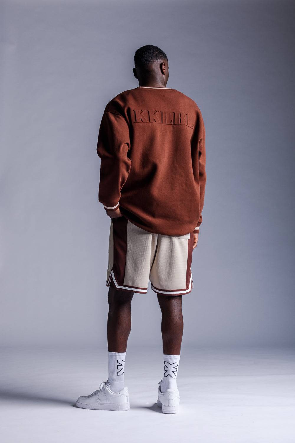 ﻿Karo Kauer Sweater Brown Begrenztes Angebot