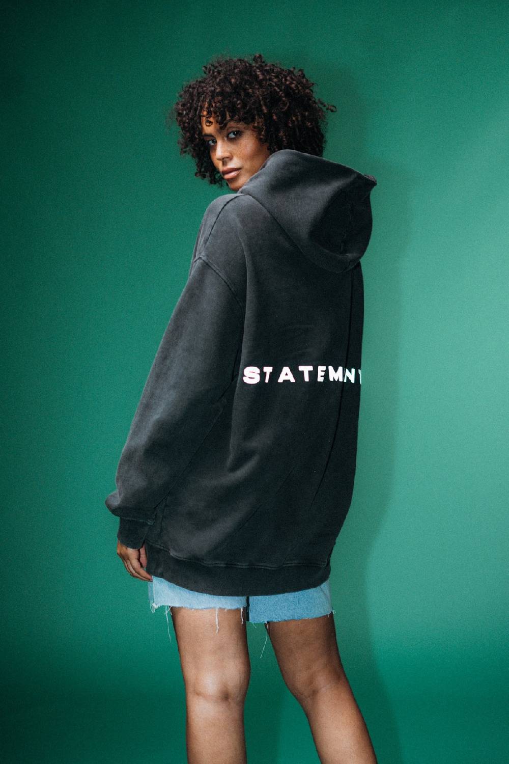 Karo Kauer Statement Hoodie Reflective Online Outlet