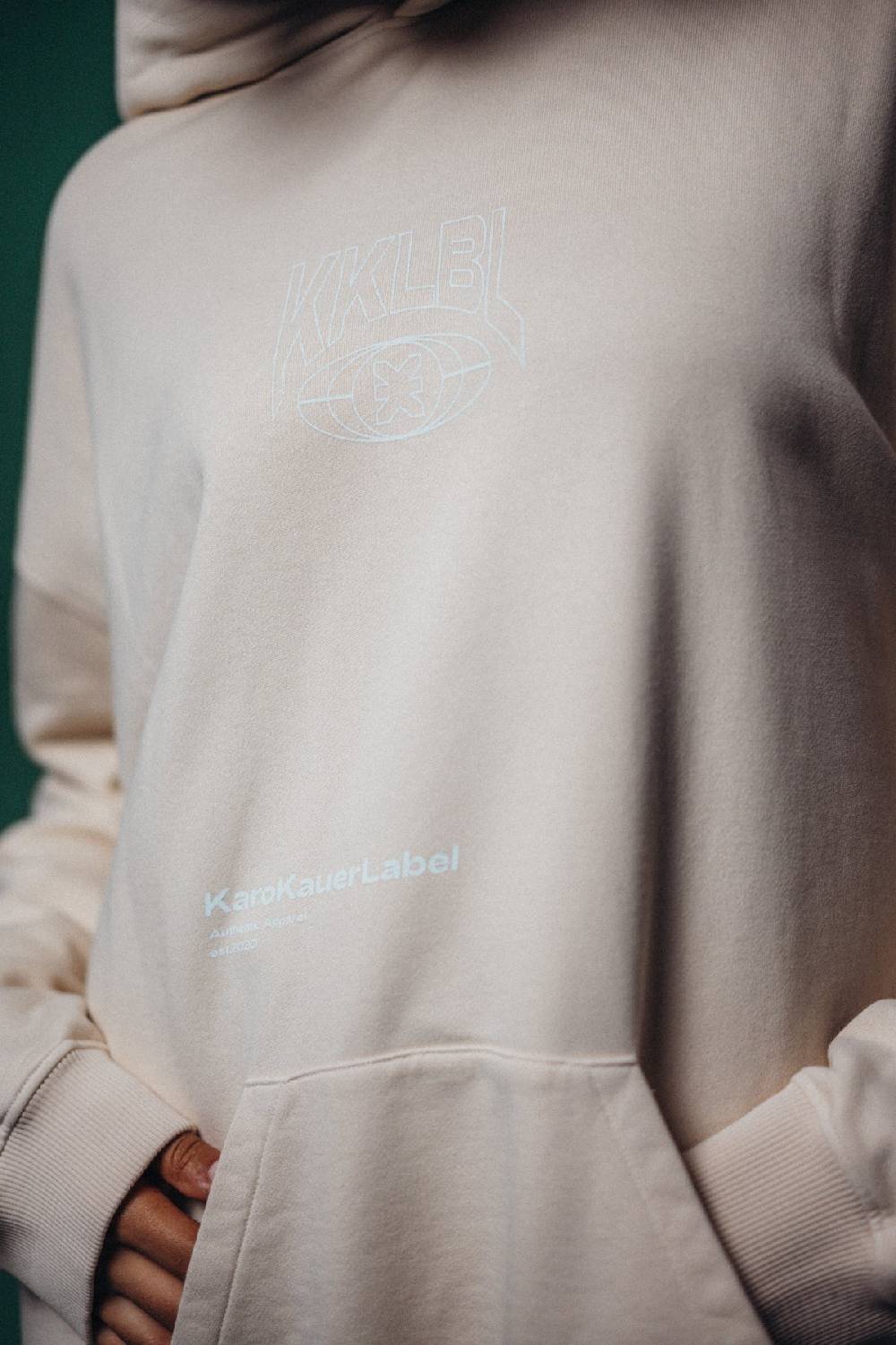 Karo Kauer Hoodie KKLBL Marble Große Rabatte