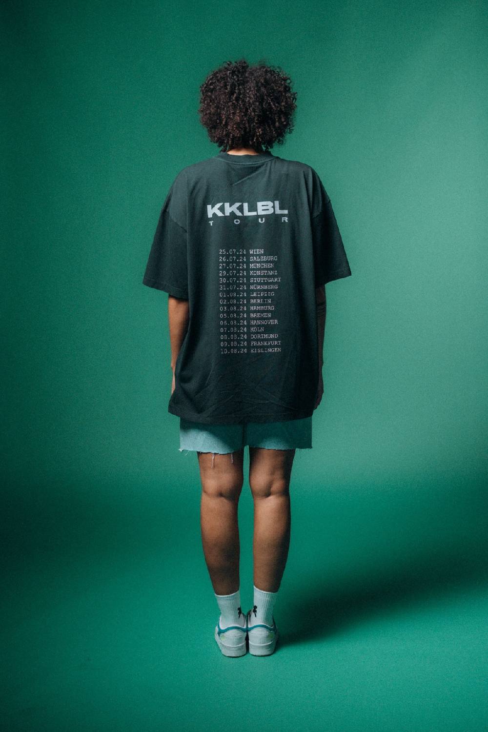 Karo Kauer Tour T-Shirt Smoke Black Saisonale Angebote