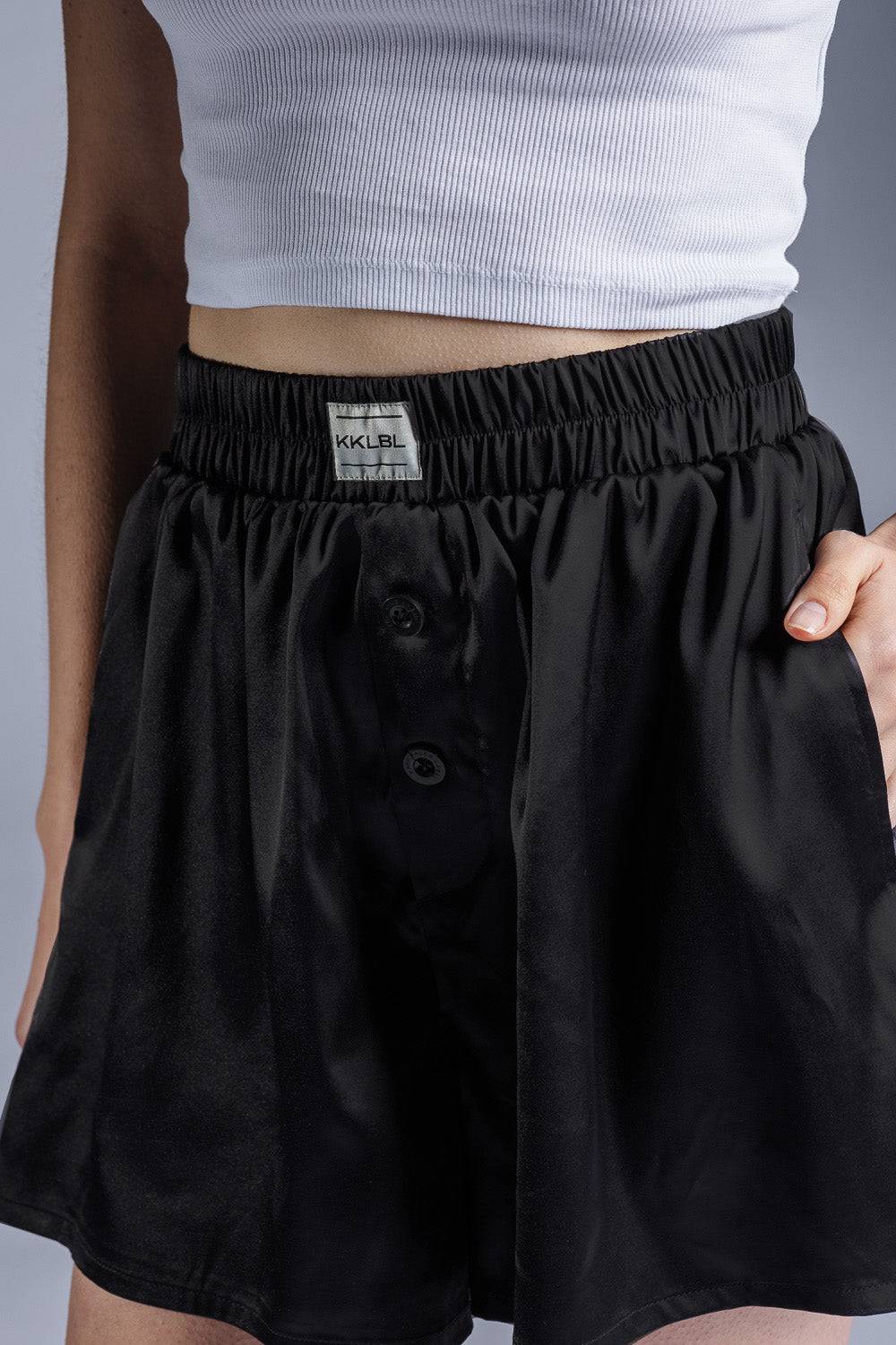 Karo Kauer Woven Shorts Black Wochenangebot