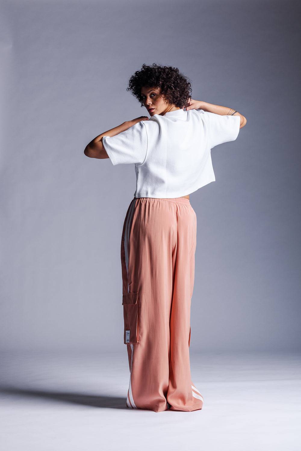 Karo Kauer Cropped T-Shirt KKLABEL Letzte 3 Tage