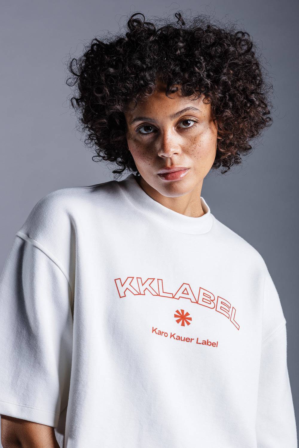 Karo Kauer Cropped T-Shirt KKLABEL Letzte 3 Tage