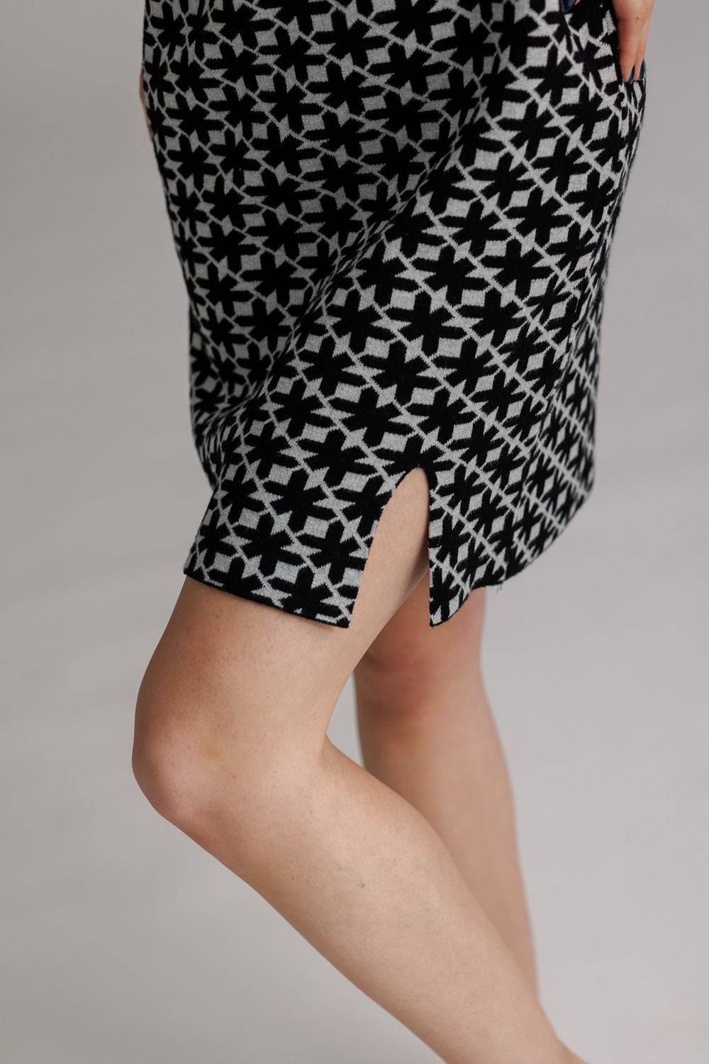 Karo Kauer Knit Dress KKLBL Black Schlussverkauf
