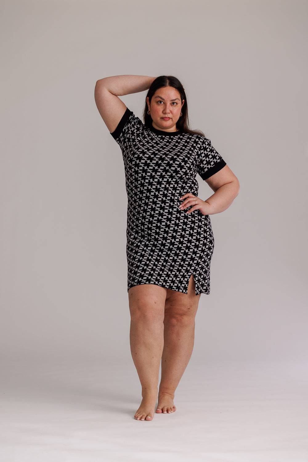 Karo Kauer Knit Dress KKLBL Black Schlussverkauf