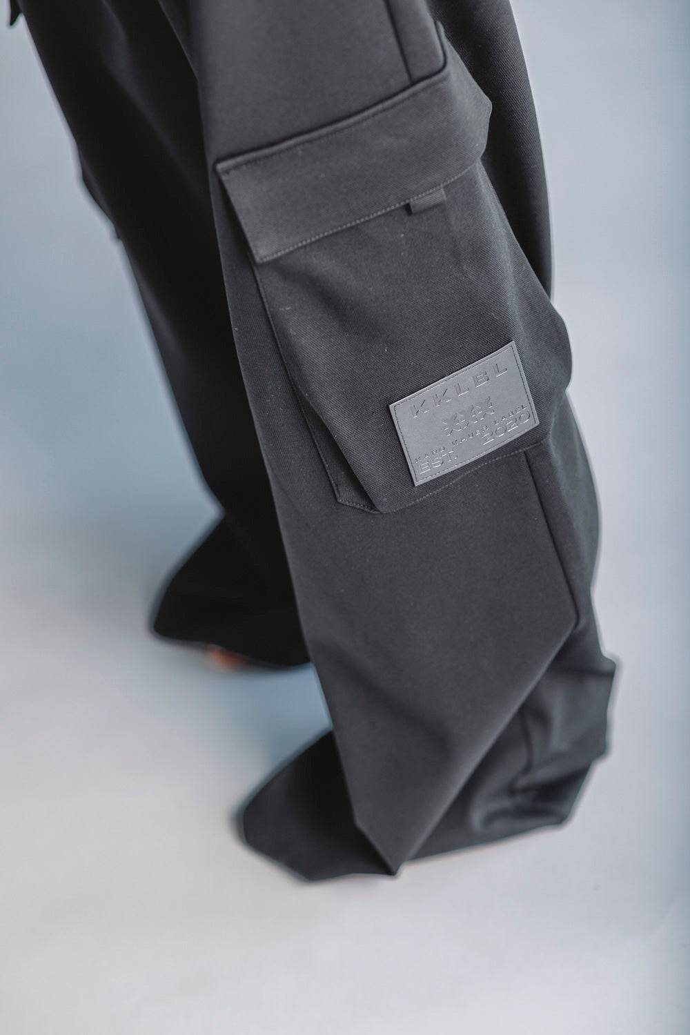 Karo Kauer Wide Leg Pants Dark Grey Limitierter Zeitrabatt
