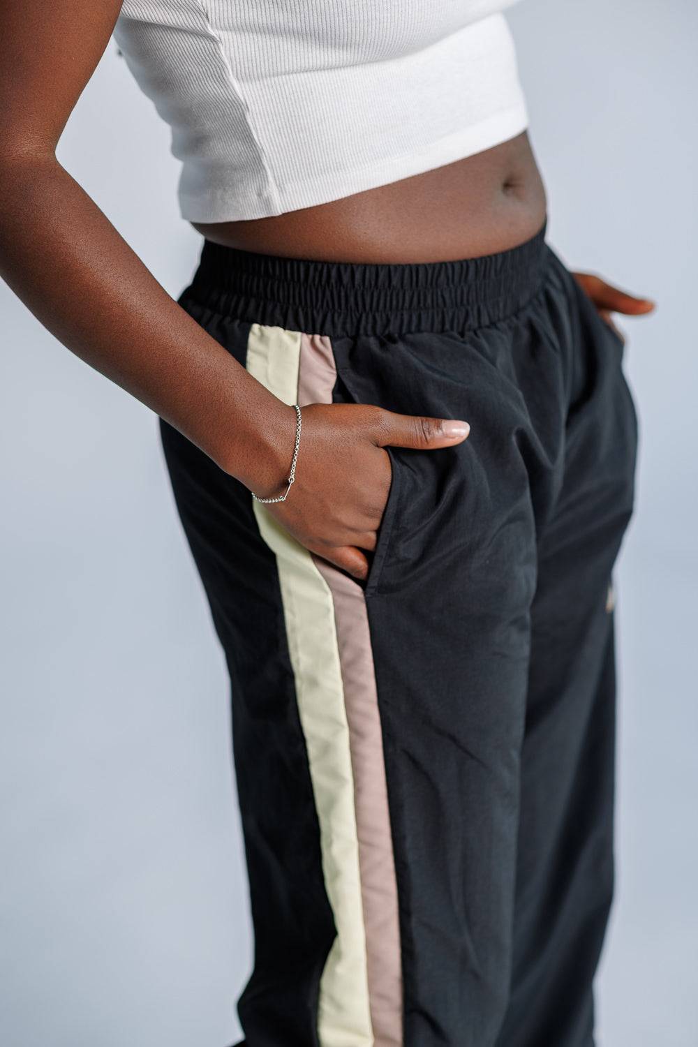 Karo Kauer Trackpants Black Großer Ausverkauf
