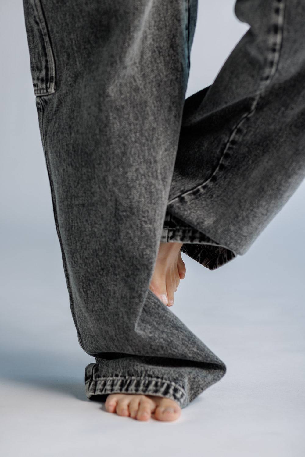 Karo Kauer Denim Pants Black Flash Sale