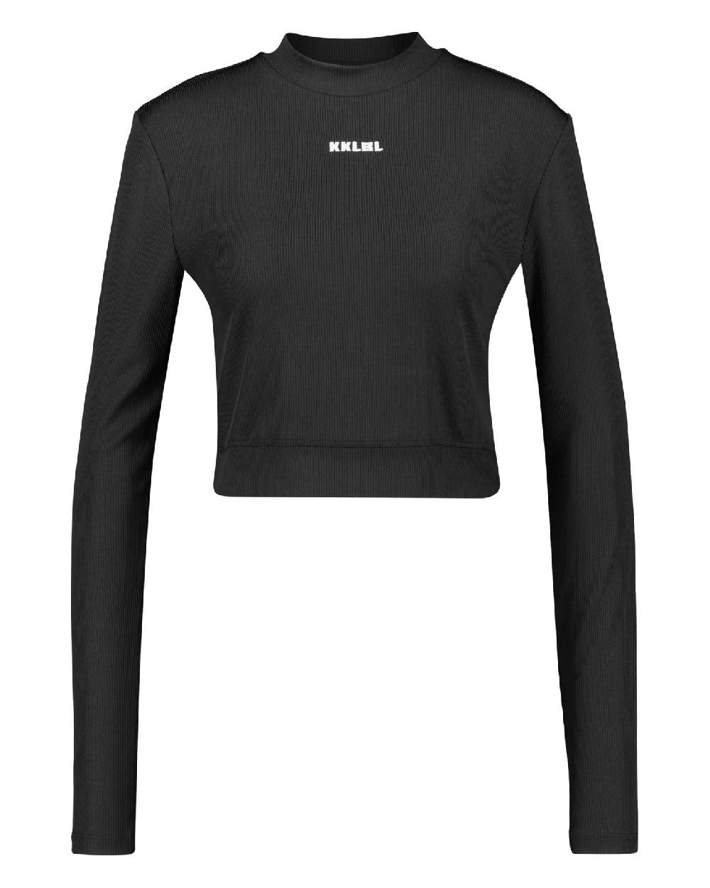 Karo Kauer Cropped Shirt Black Exklusivangebot