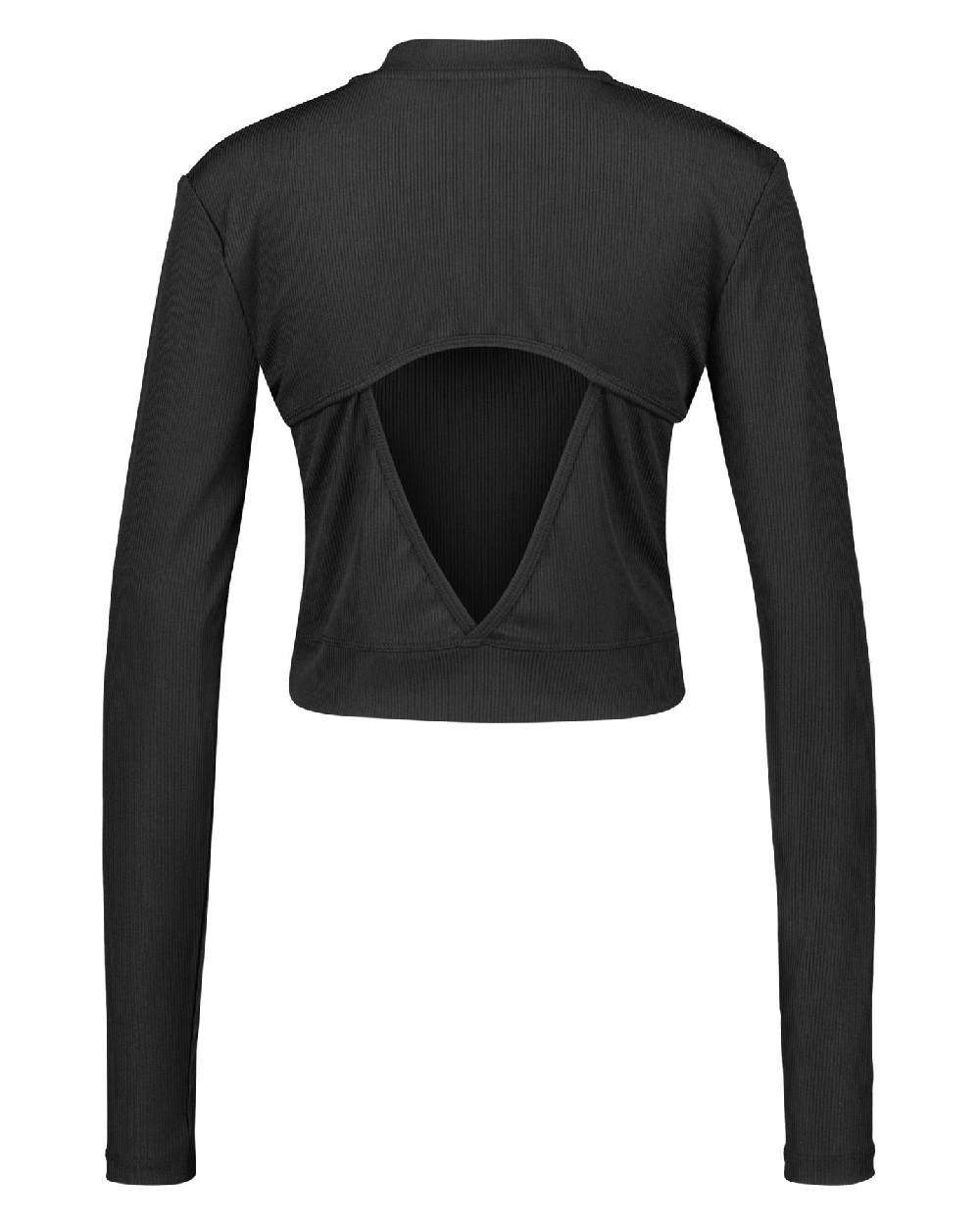 Karo Kauer Cropped Shirt Black Exklusivangebot