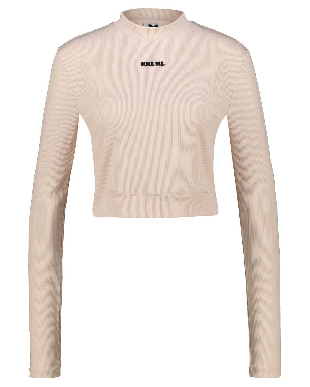 Karo Kauer Cropped Shirt White Pearl Preisnachlass