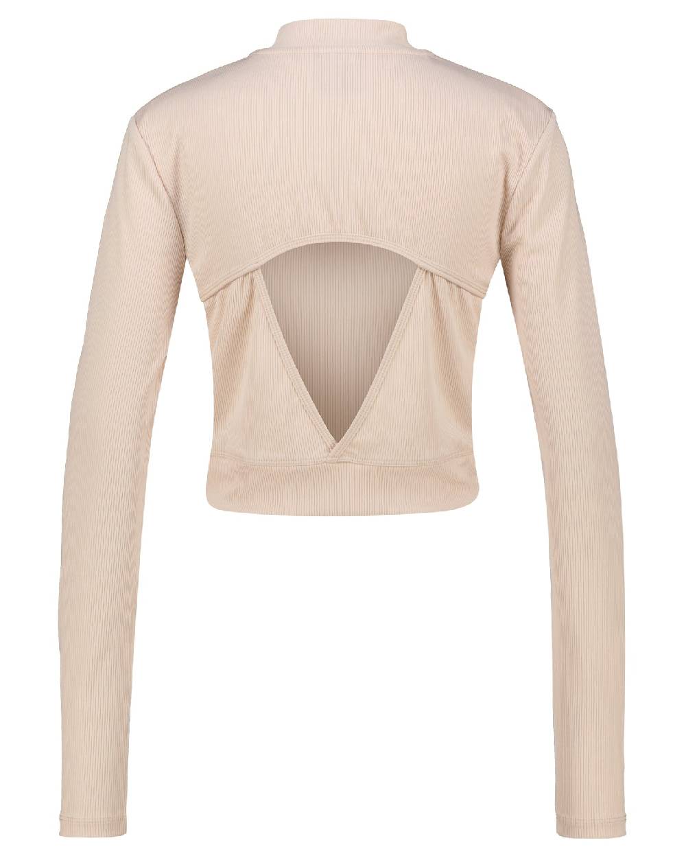 Karo Kauer Cropped Shirt White Pearl Preisnachlass