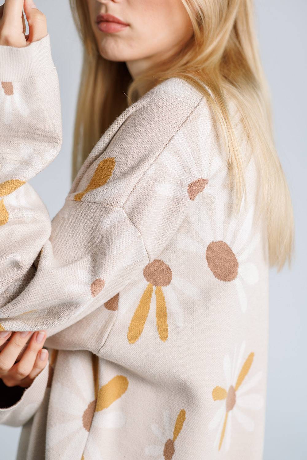 Karo Kauer Knit Flower Sweater Saisonschlussverkauf
