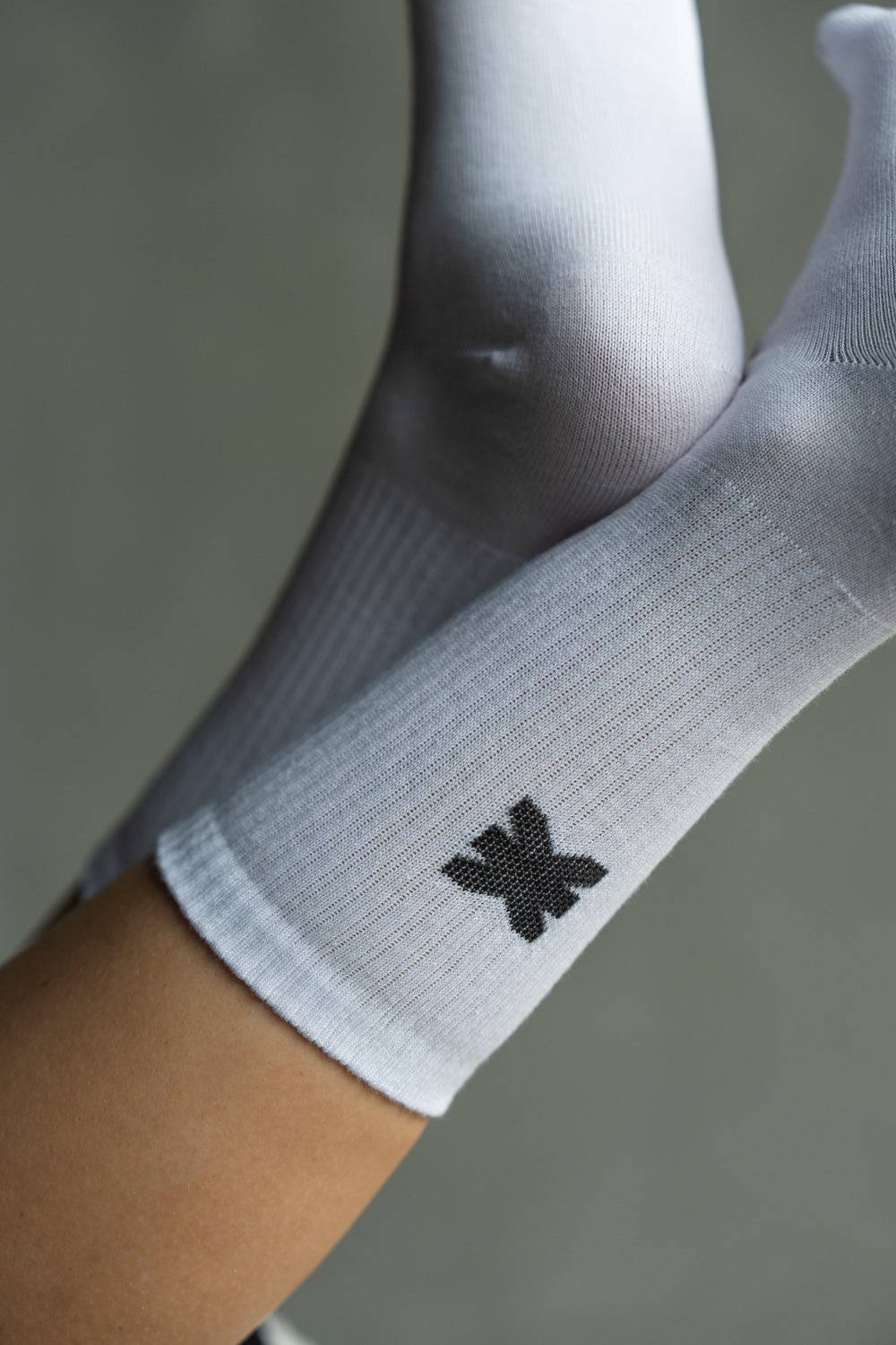 Karo Kauer Socks Logo Dark Grey Top Angebot