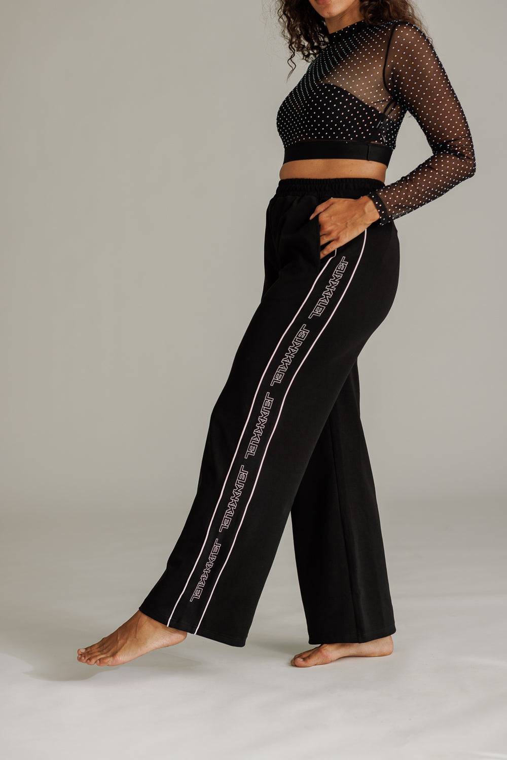 Karo Kauer Baseballpants Black Riesige Rabatte