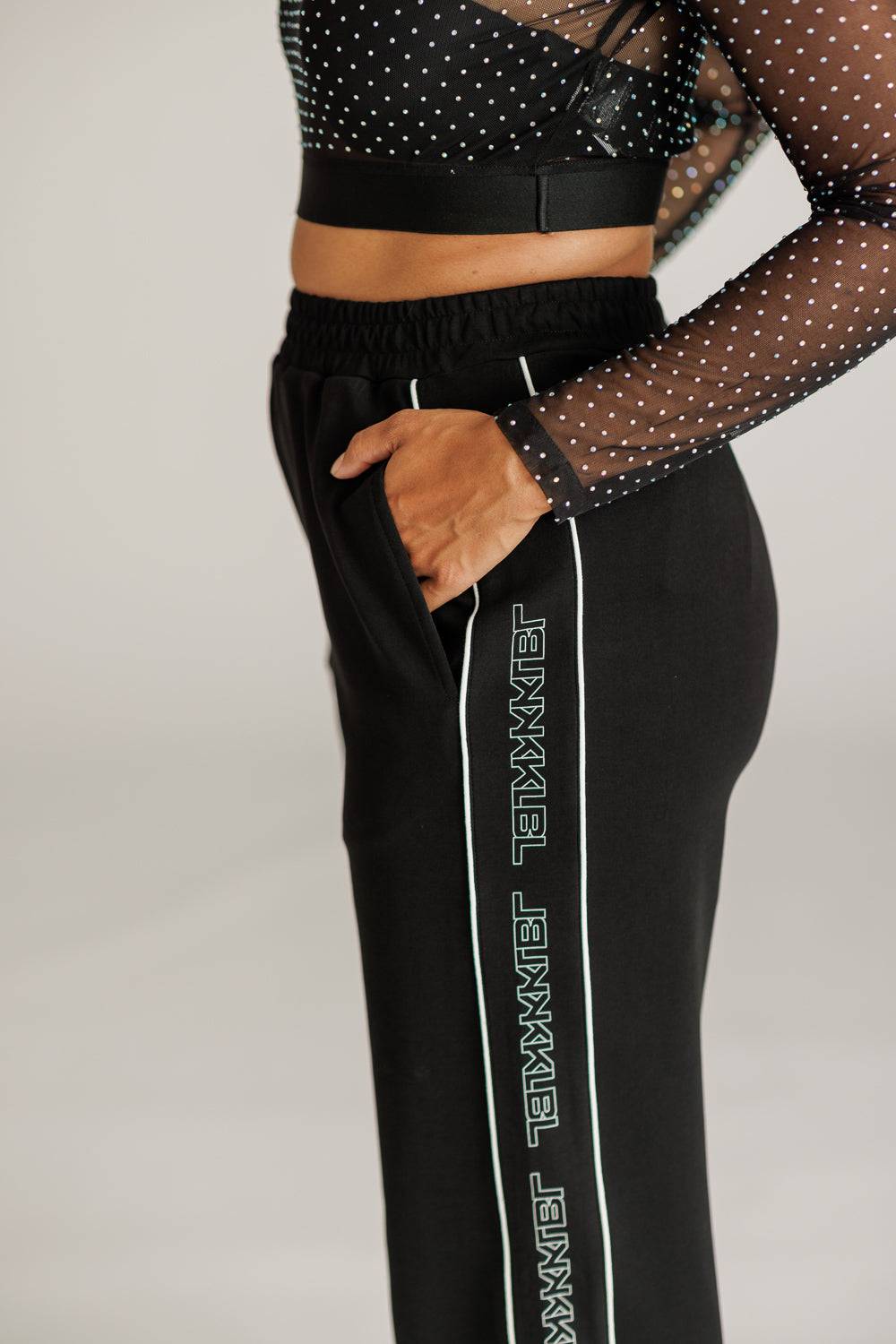 Karo Kauer Baseballpants Black Riesige Rabatte