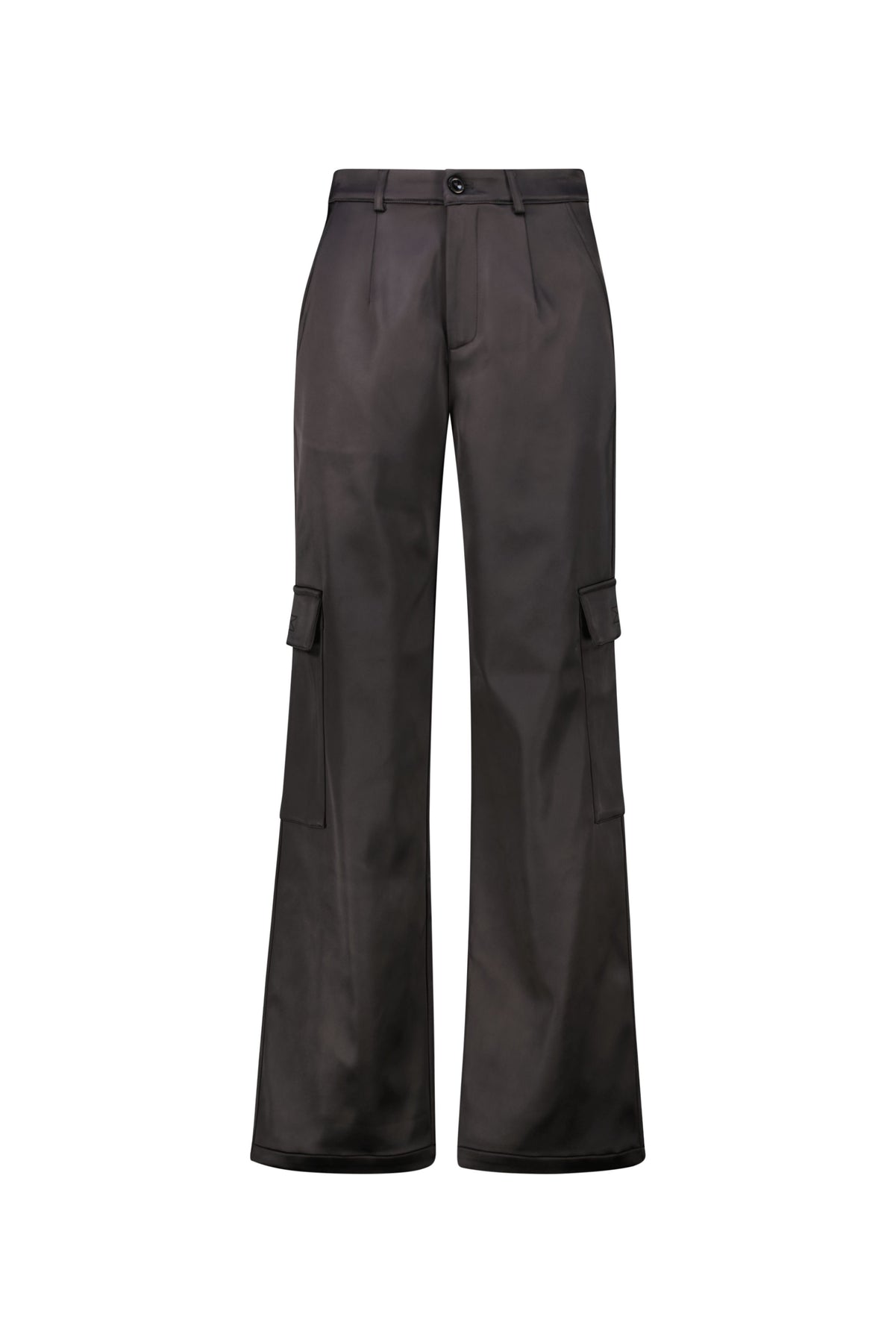 Karo Kauer Satin Pants Black Fabrikladen