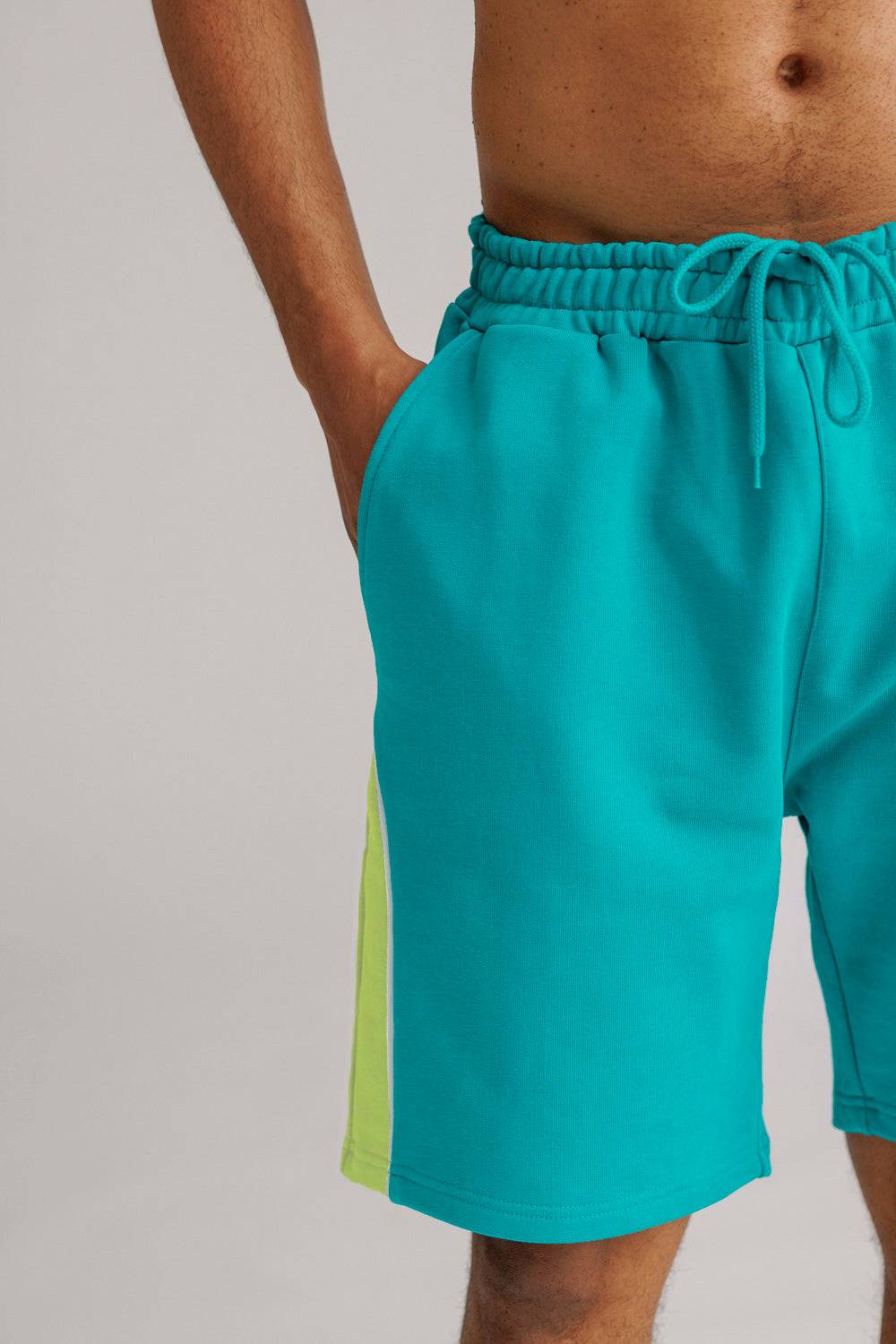 Karo Kauer Sweat Shorts Tile Blue Rabatte dieses Monats