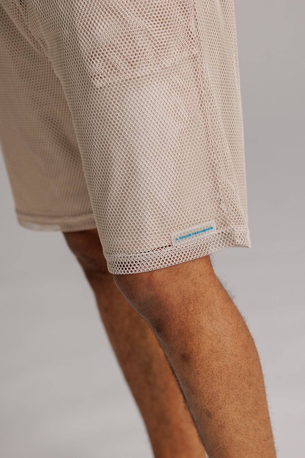 Karo Kauer Mesh Shorts Sand 2025