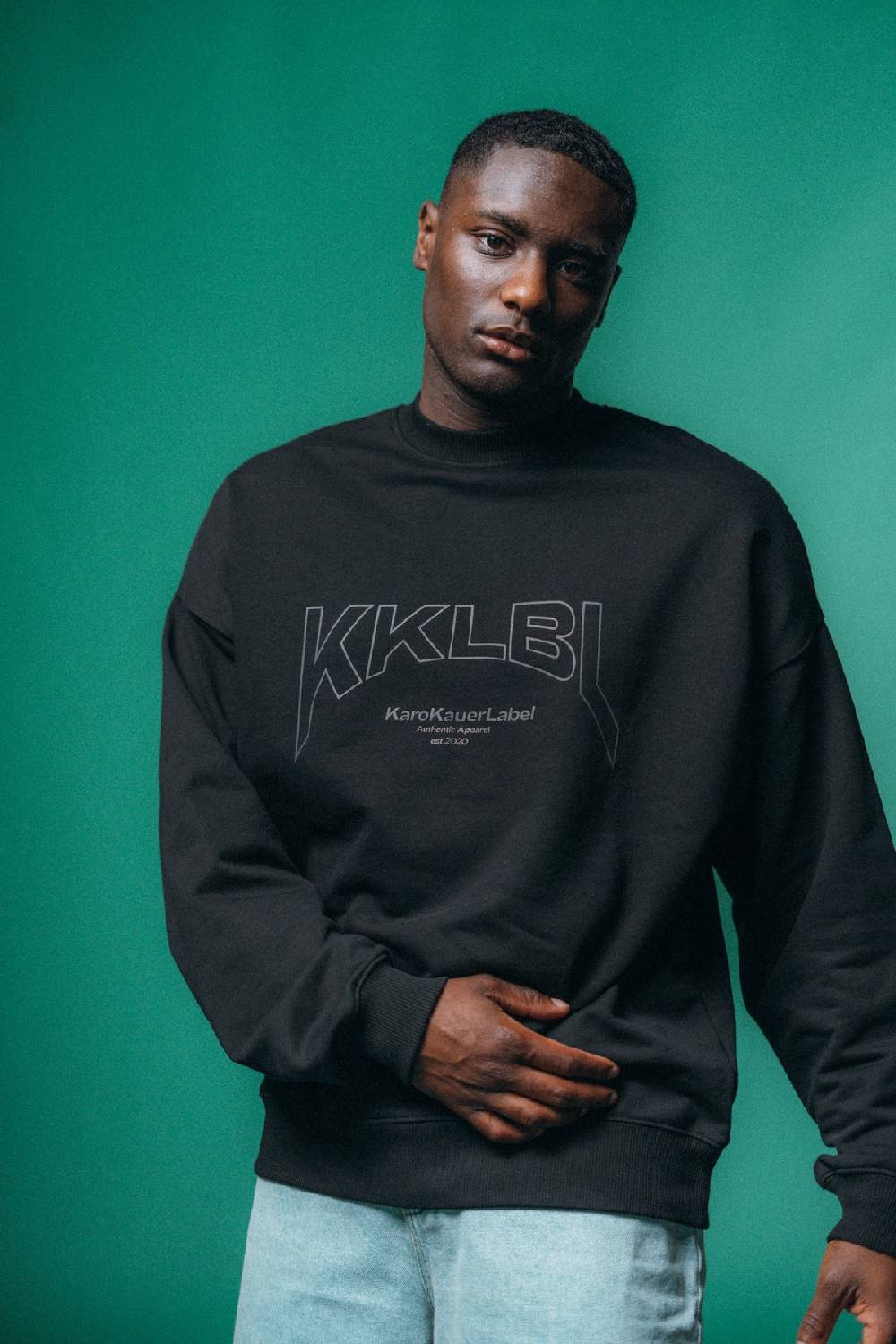Karo Kauer Sweater Black KKLBL Auslauf