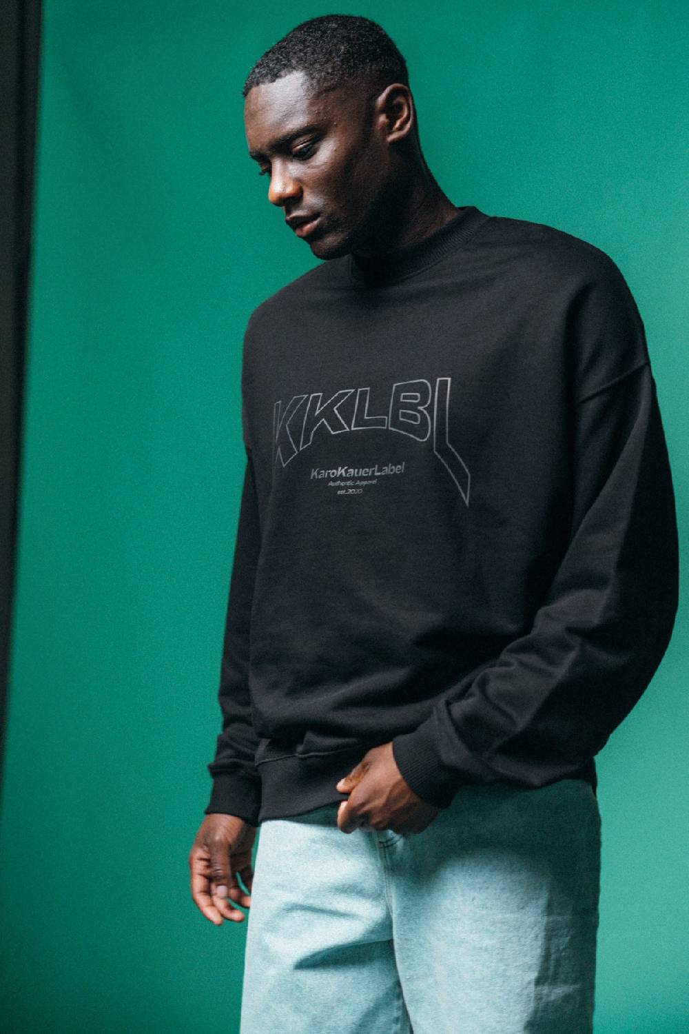 Karo Kauer Sweater Black KKLBL Auslauf