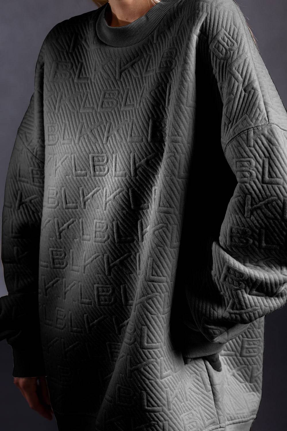 Karo Kauer Sweater KKLBL Charcoal Blitzverkäufe