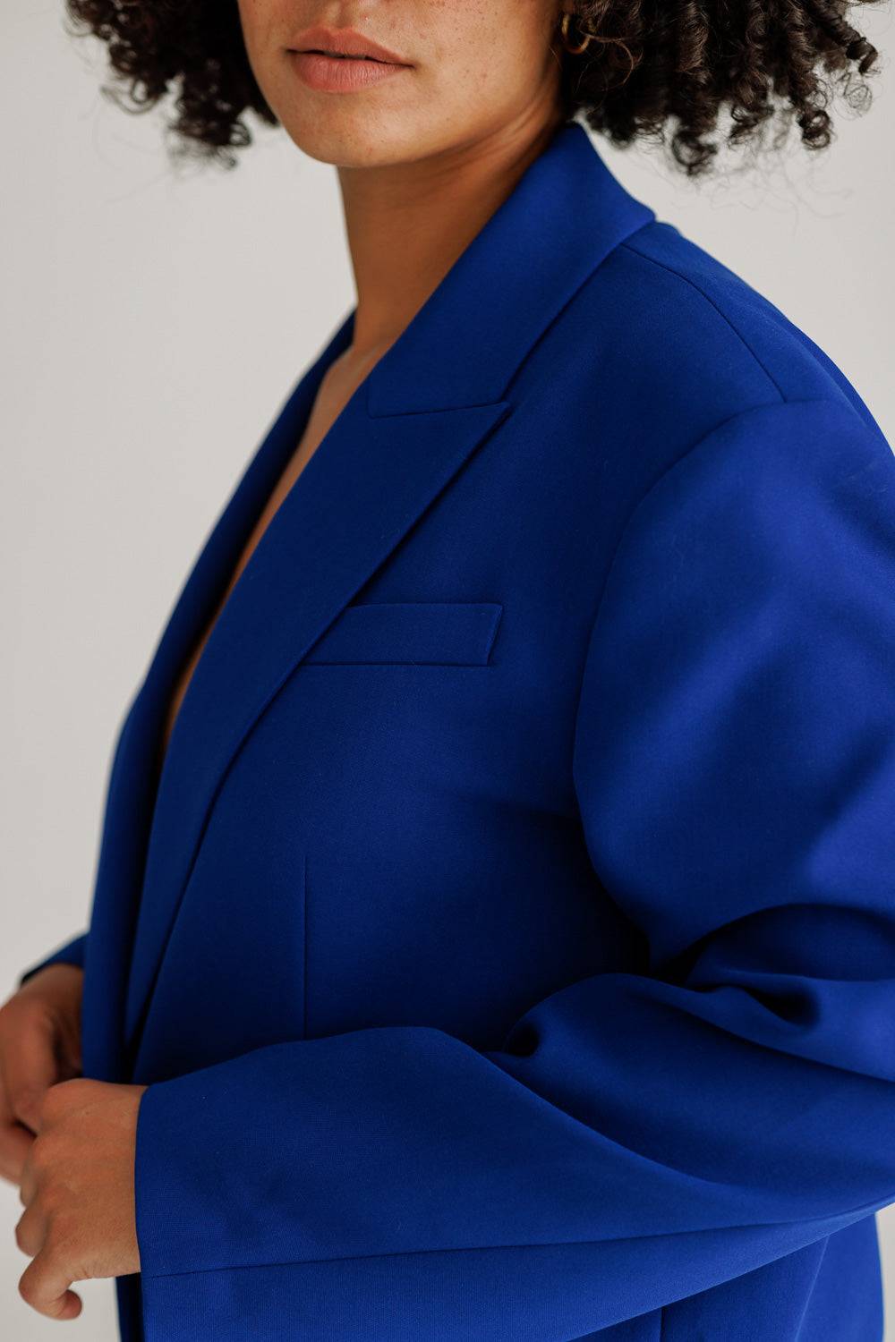 Karo Kauer Blazer Blue Flash Sale