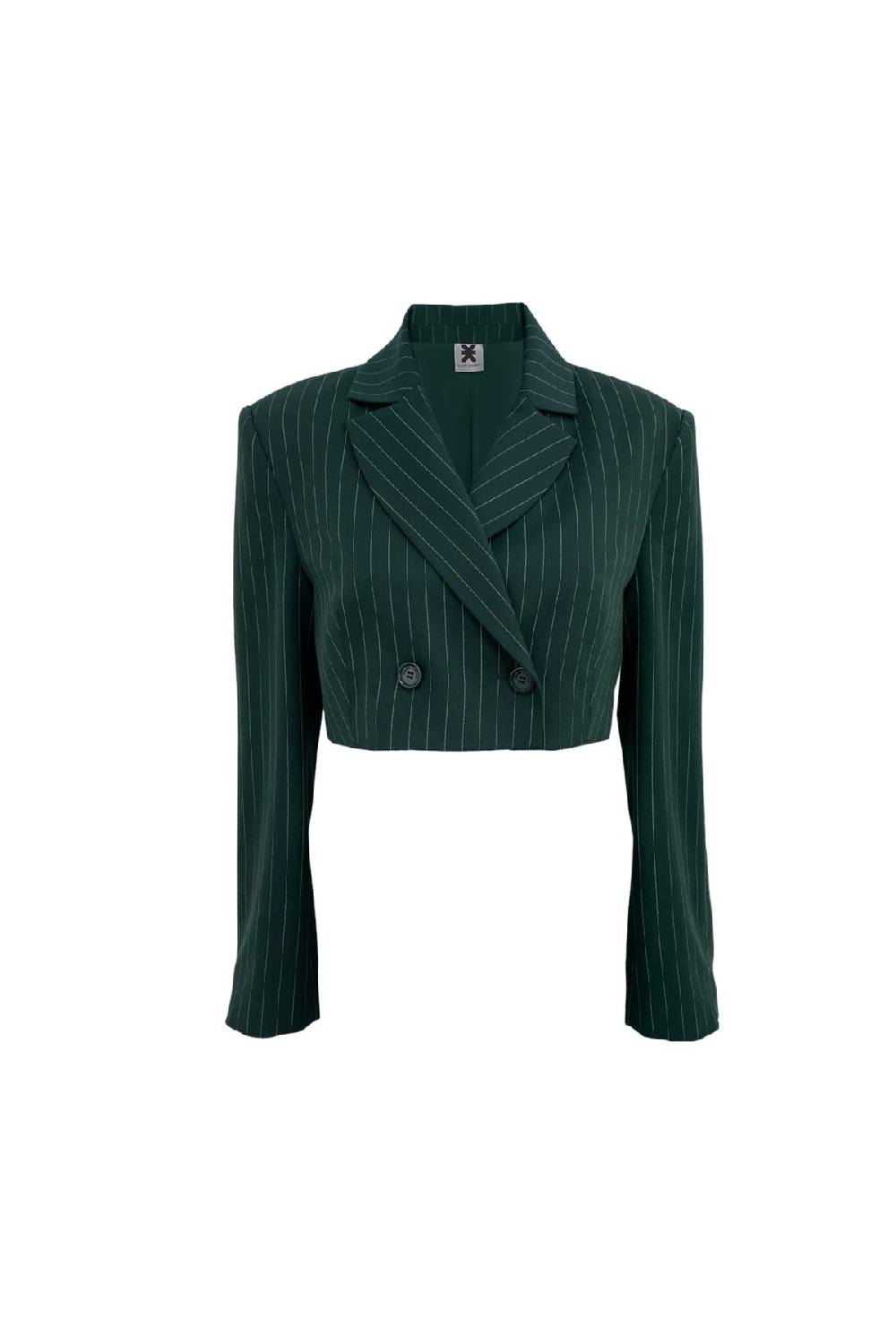 Karo Kauer Blazer Short Sapphire Green Online Shopping