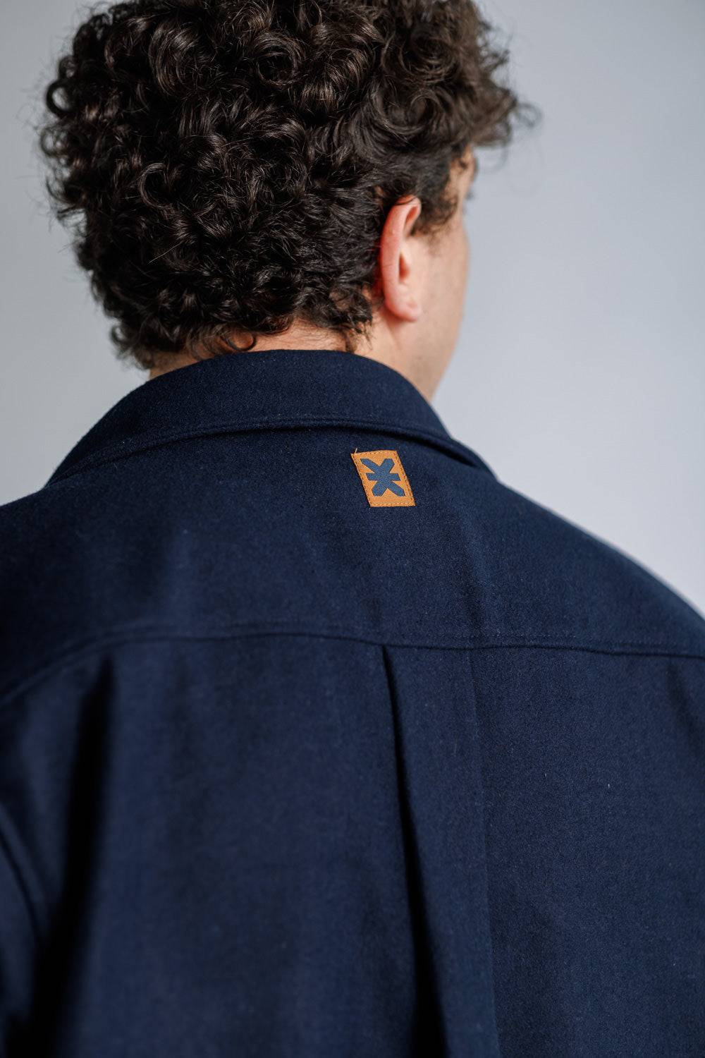 Karo Kauer Overshirt Dark Blue Vatertagsangebot
