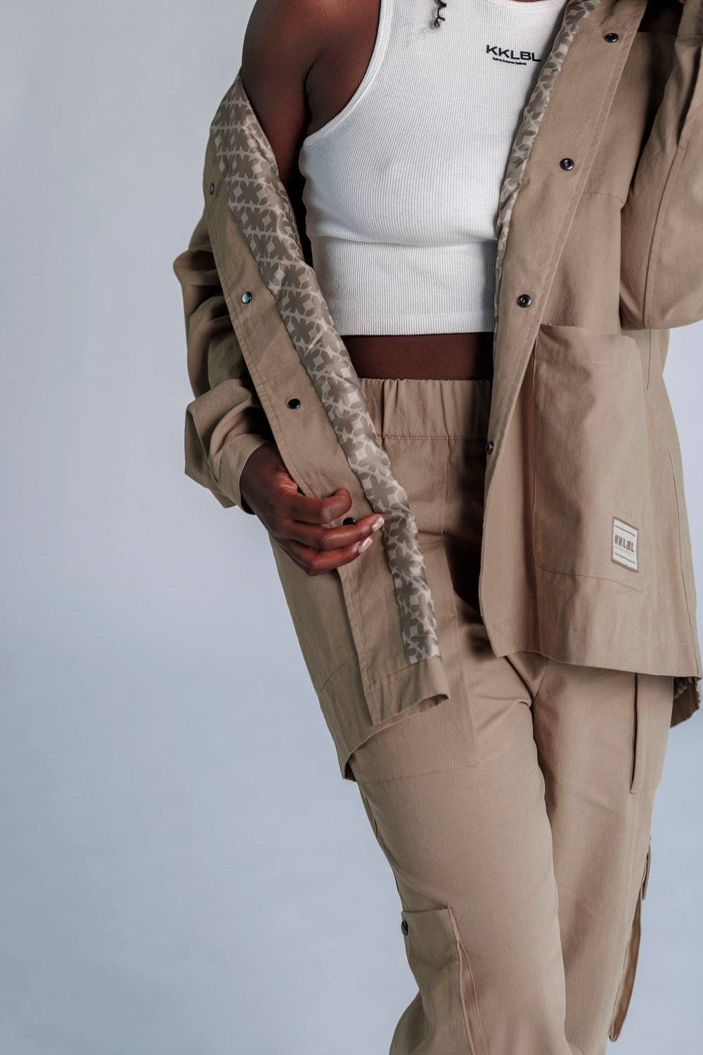 Karo Kauer Cargo Jacket Mocca Sonderangebote
