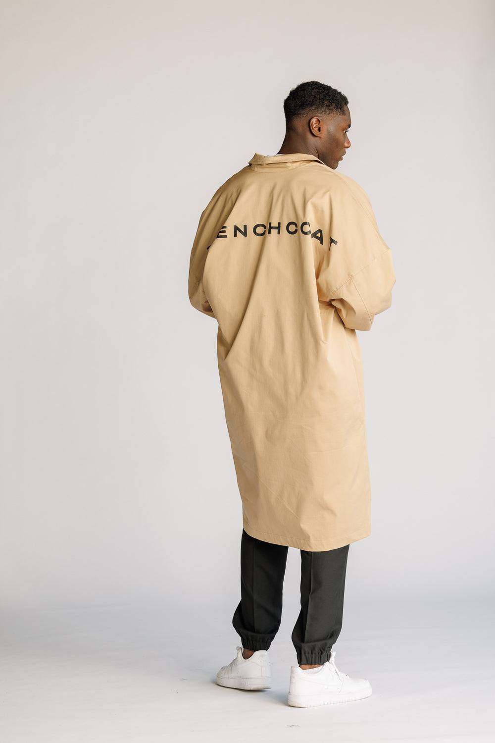 Karo Kauer Trenchcoat Beige VIP-Rabatte