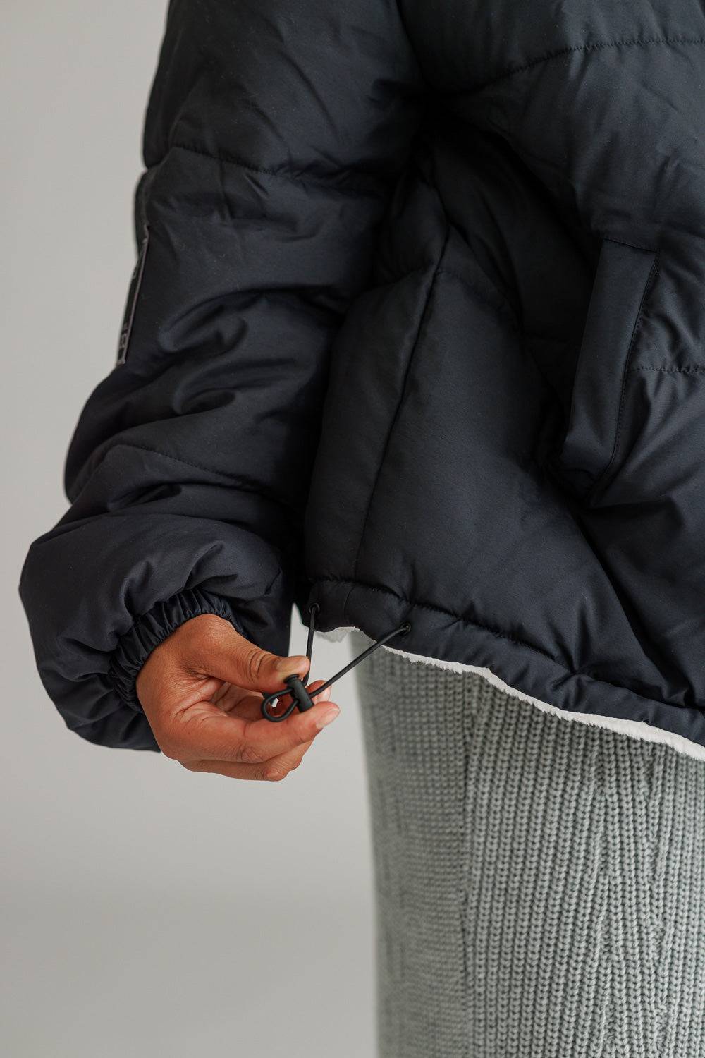 Karo Kauer Puffer Jacket Black Wochenangebot