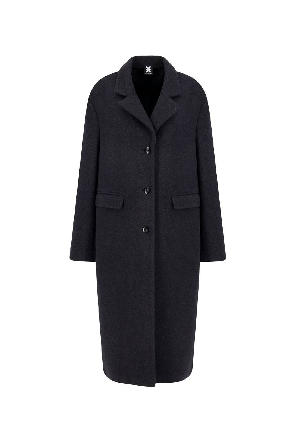 Karo Kauer Coat Oversize Grey Kostenlose Rückgabe
