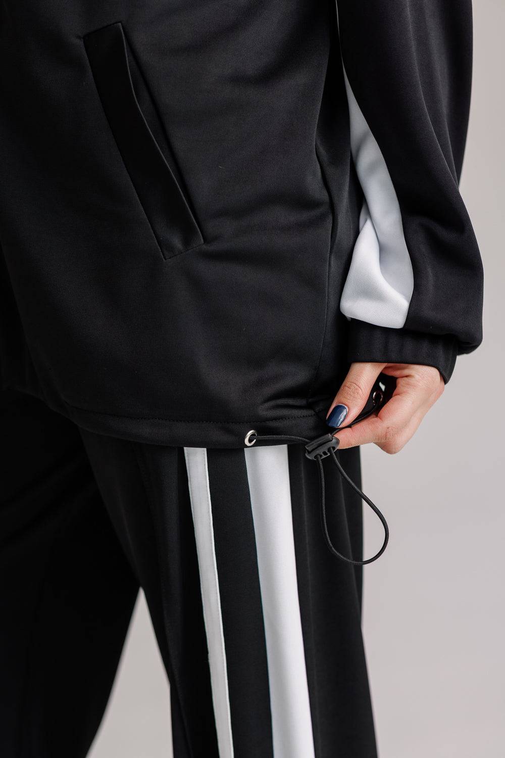 Karo Kauer Tracksuit Jacket Black Neueste Stile