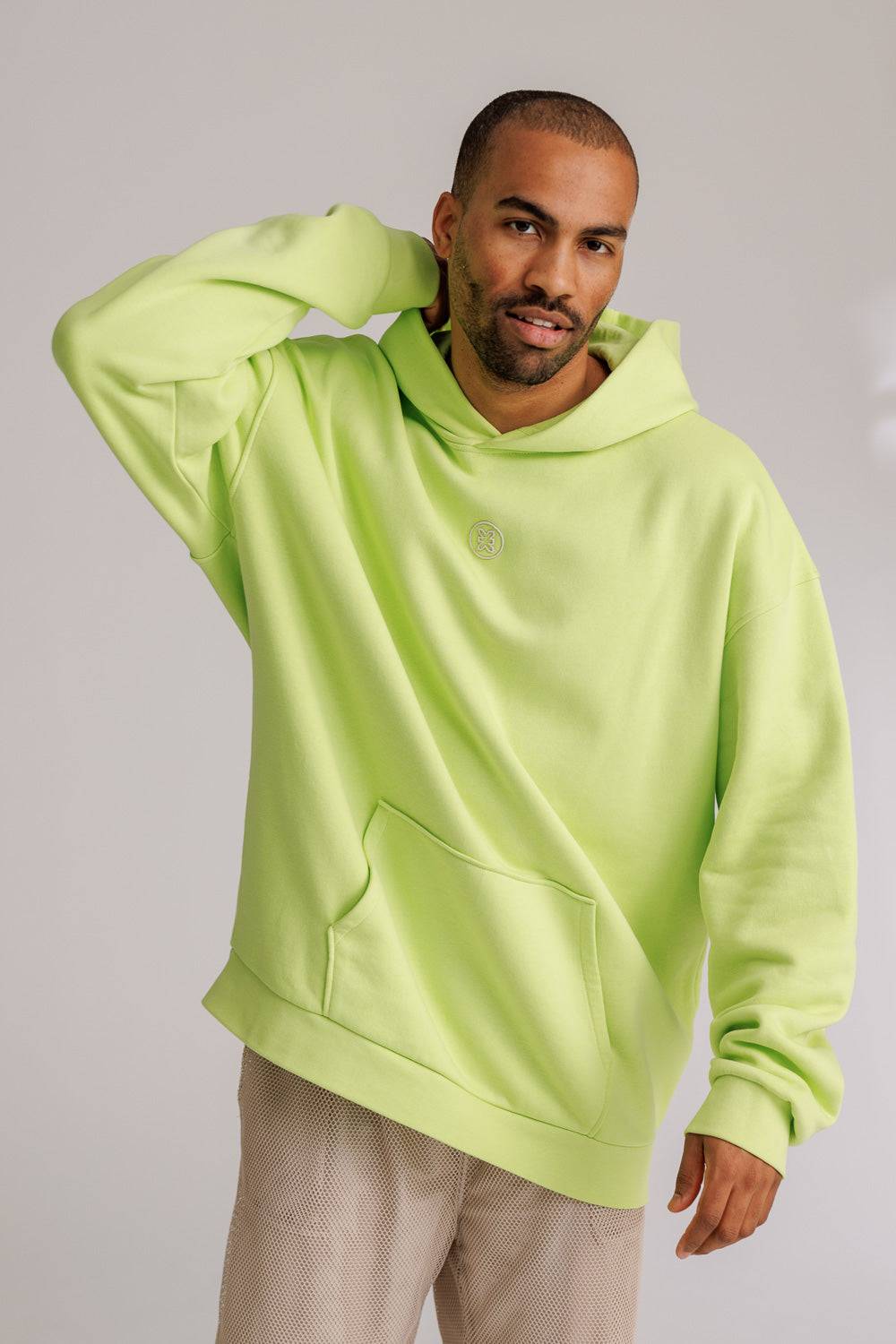 Karo Kauer Hoodie Sharp Green Riesige Rabatte