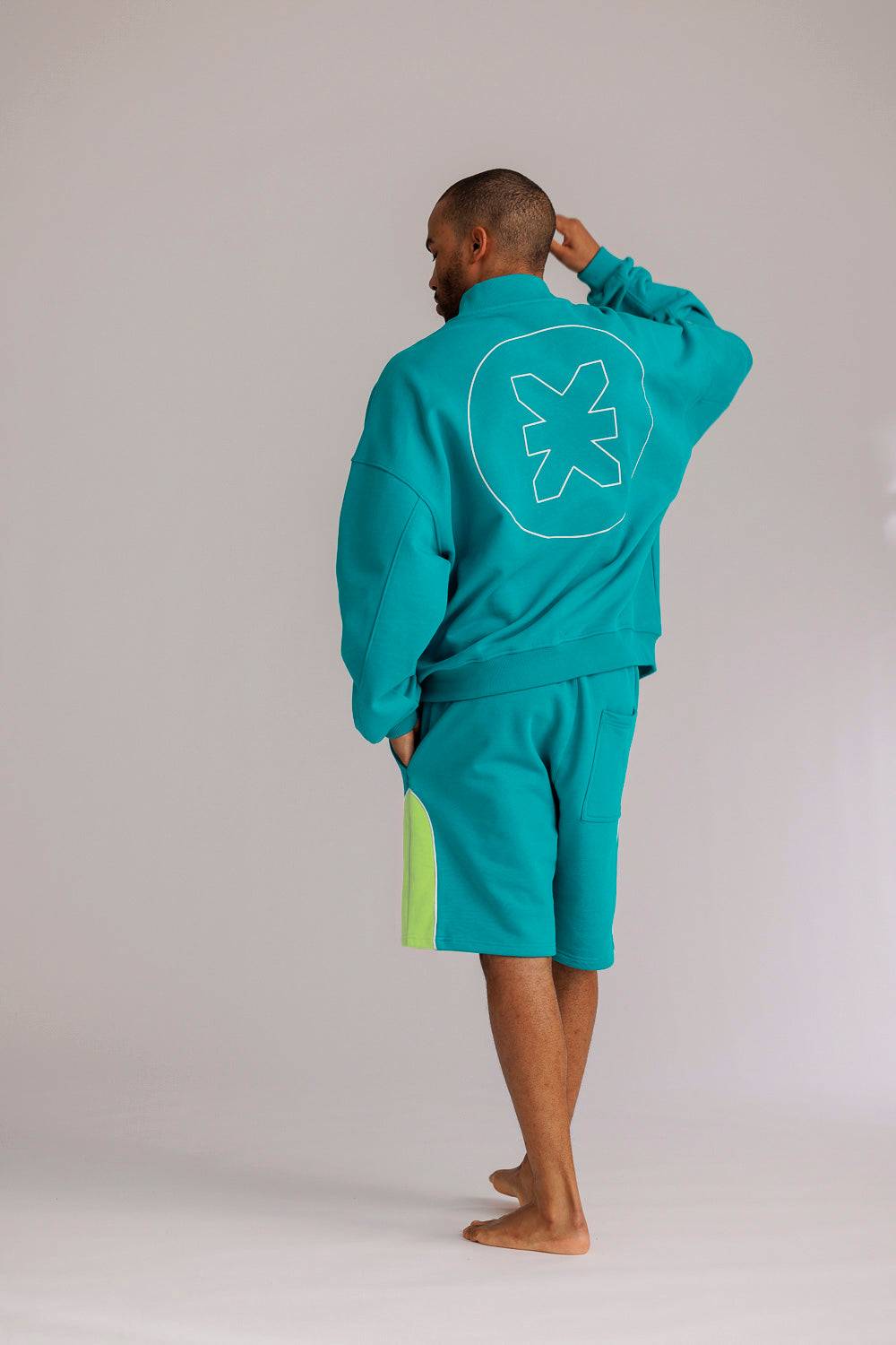 Karo Kauer Zipped Jacket Tile Blue 50% Rabatt mit kostenlosem Versand