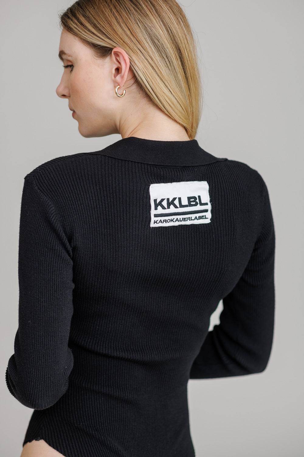 Karo Kauer Knit Body Black Fabrikladen