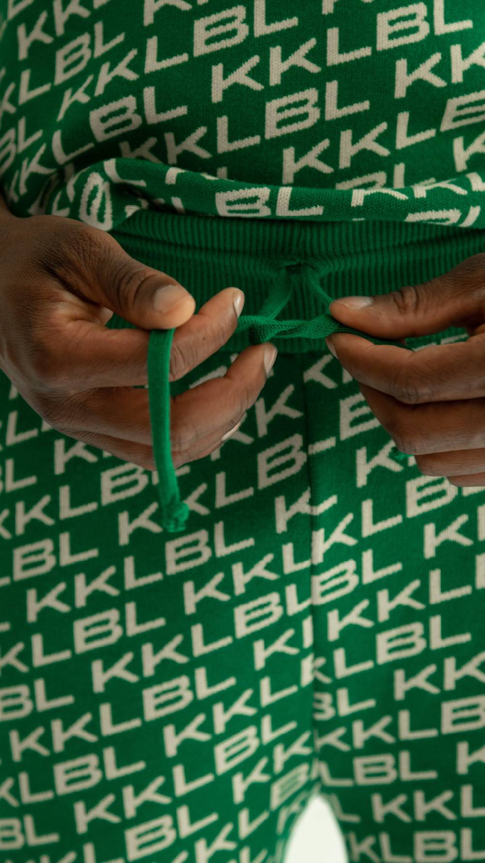 Karo Kauer Knit Short KKLBL Green Im Verkauf