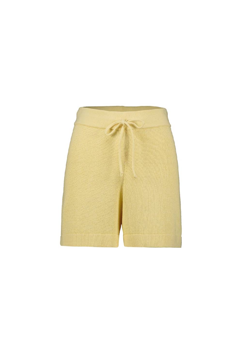 Karo Kauer Knit Shorts Light Yellow zollfrei