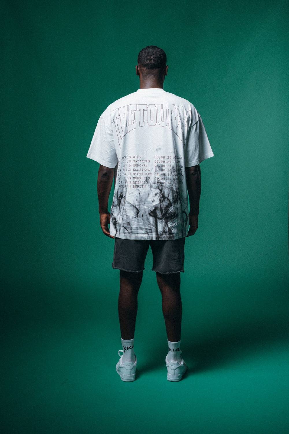 Karo Kauer Tour T-Shirt Smoke White Rabatte dieses Monats