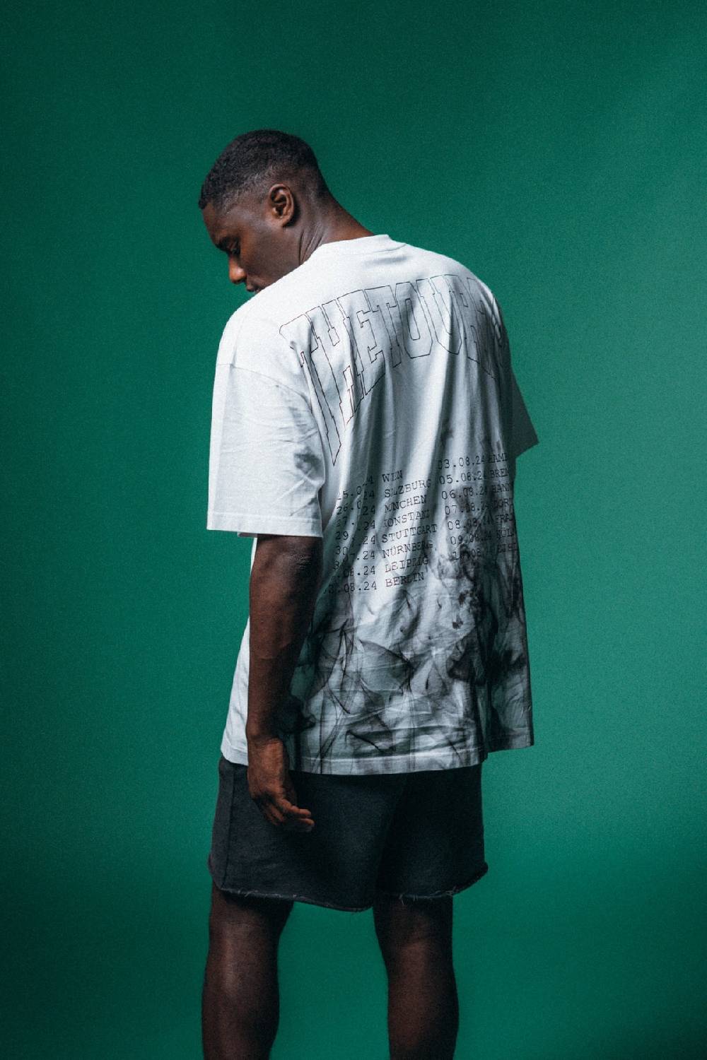 Karo Kauer Tour T-Shirt Smoke White Rabatte dieses Monats