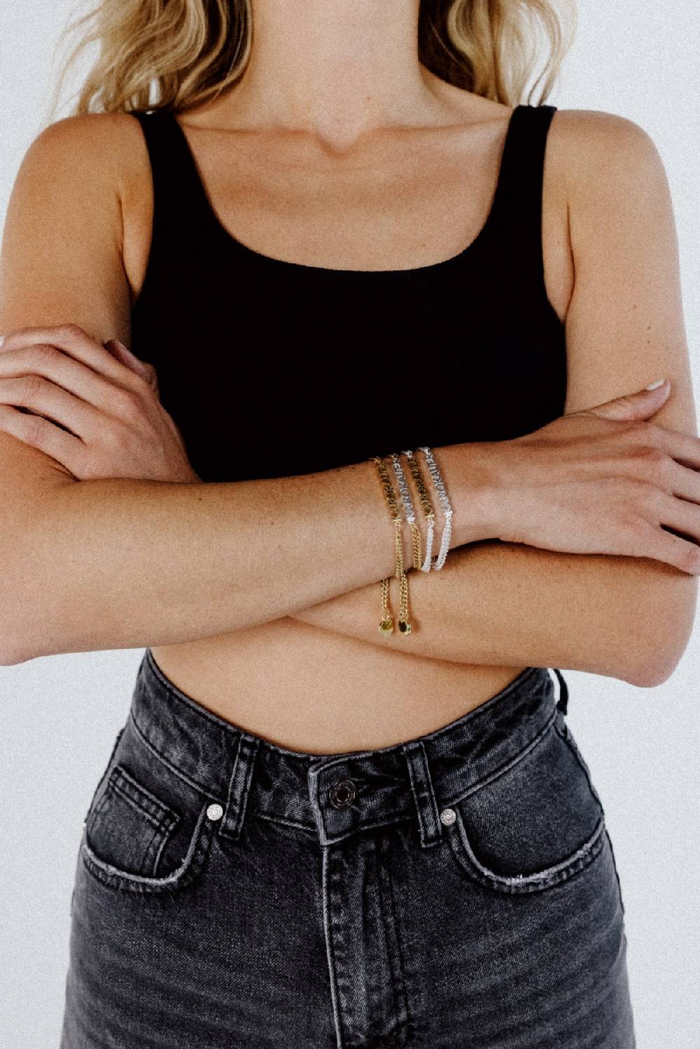 Karo Kauer KK Bracelet Bicolor Gold/Silver Zeitlich begrenztes Angebot