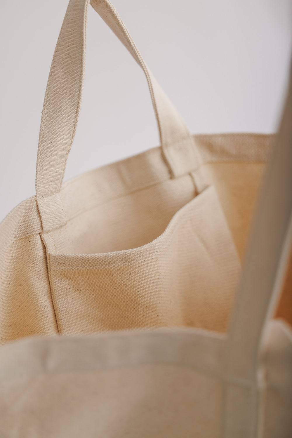 Karo Kauer Canvas Bag Offwhite Nur noch ein Tag übrig