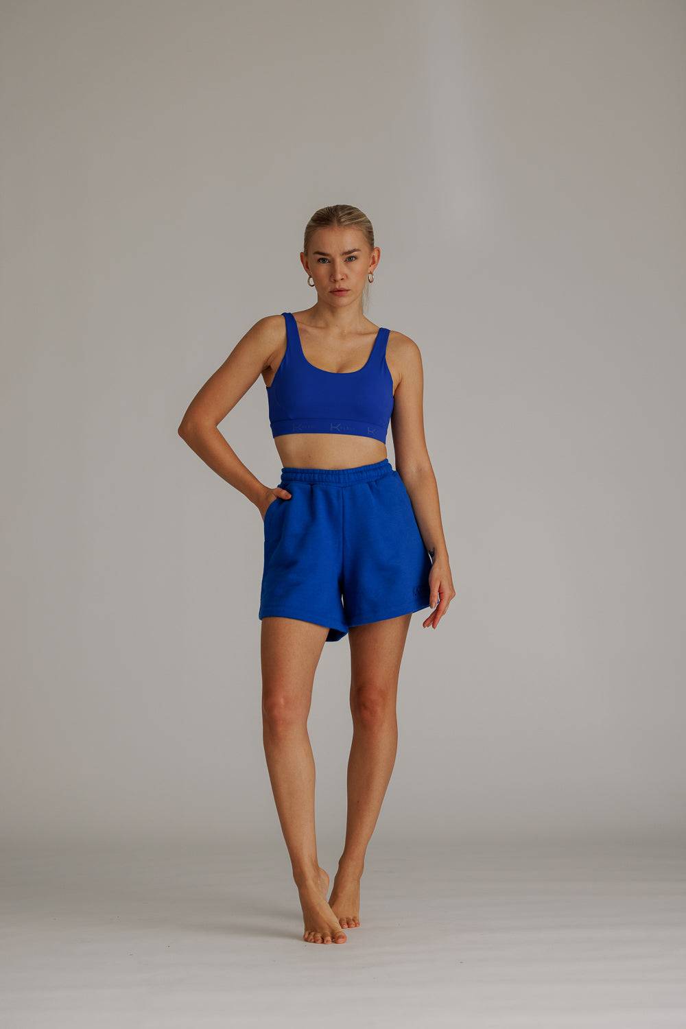 Karo Kauer Dynamic Sports Bra Deep Ocean Günstiger Verkauf