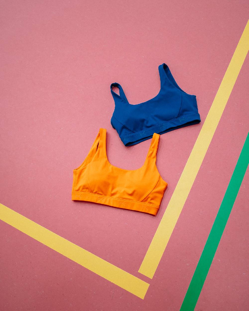 Karo Kauer Dynamic Sports Bra Flame Orange Fabrikverkauf