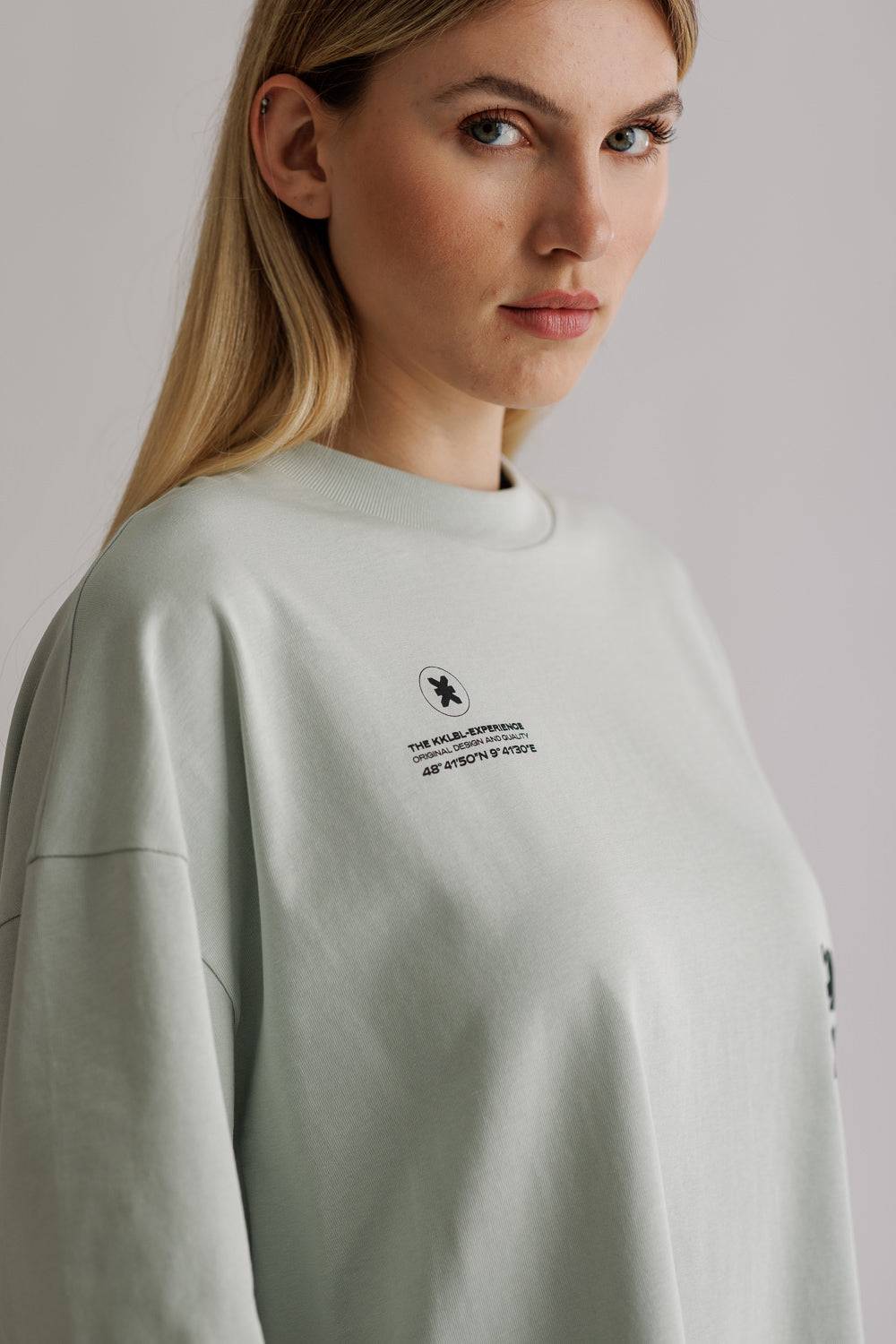 Karo Kauer T-Shirt Glacier Blue Flash Sale