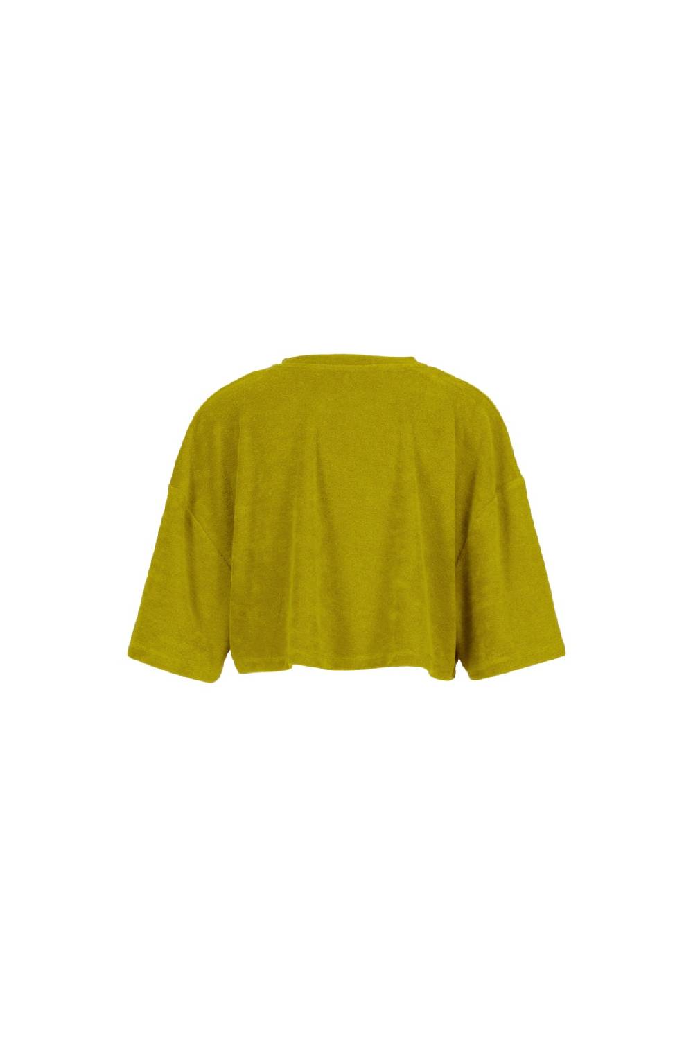 Karo Kauer Frottee T-Shirt Olive Preisnachlass