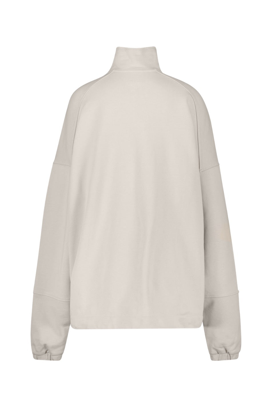 Karo Kauer Zipped Sweater Silver Grey Exklusive Angebote