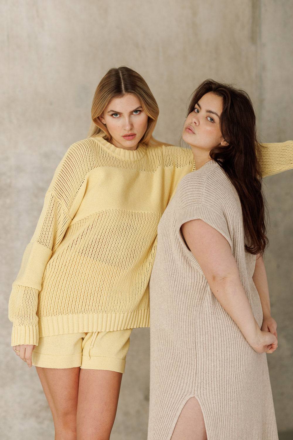 Karo Kauer Knit Shorts Light Yellow Super Sparpreis